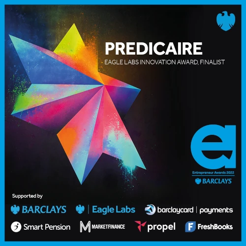 PredicAire is a Finalist in the Barclays Entrepreneur Awards 2022